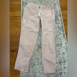 Vuori women’s small Pink Pants - elastic waist - lightweight - hiking